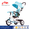 Yimei wholesale super quality best tricycle bike/beautiful color cheap tricycle with canopy/4 in 1 children trikes for sale